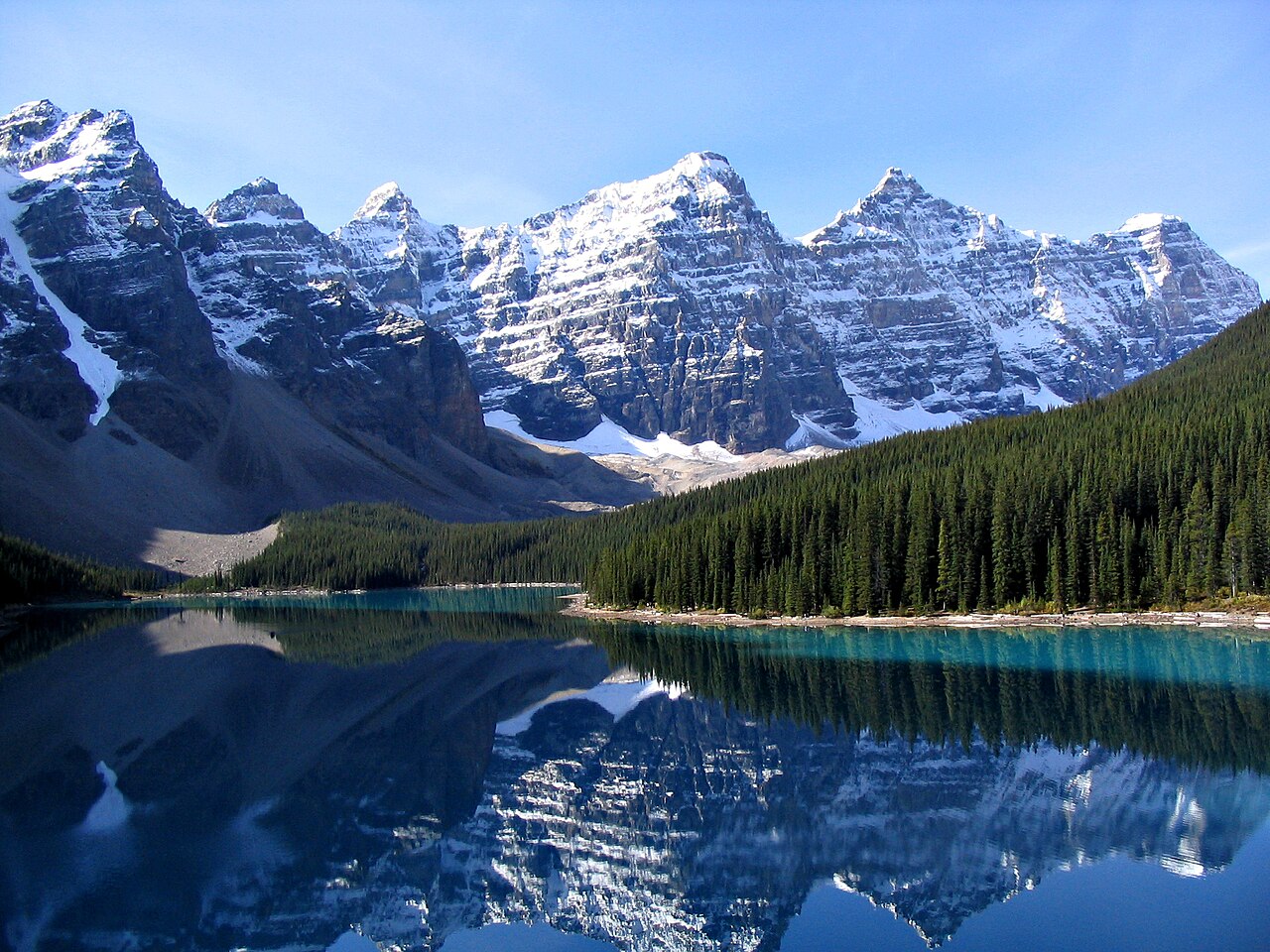 Moraine Lake - Gorgo