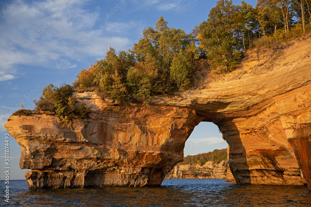 Cavern at Rocks National Lakeshore - Dean Pennala/Adobe Stock